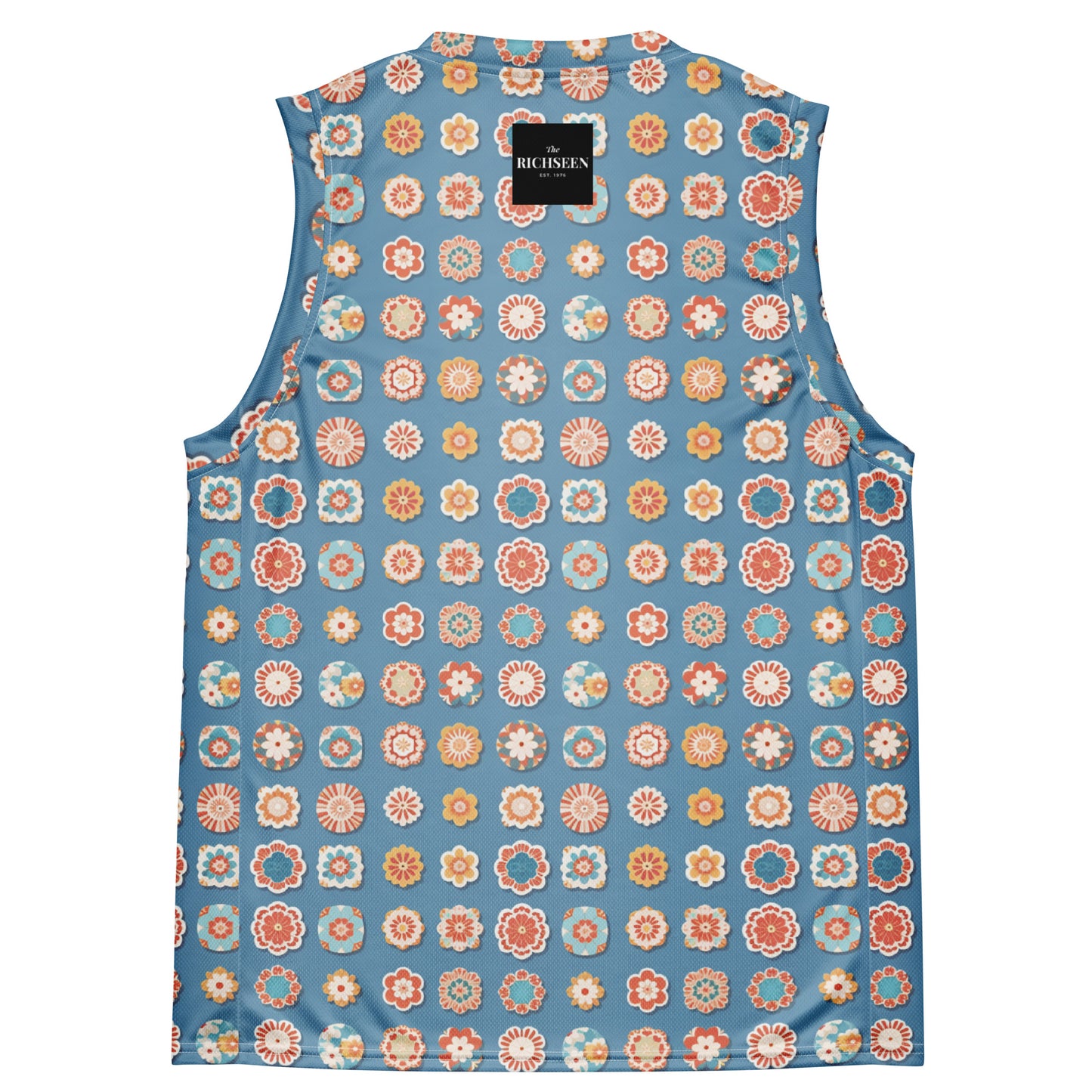 Recycled unisex basketball jersey