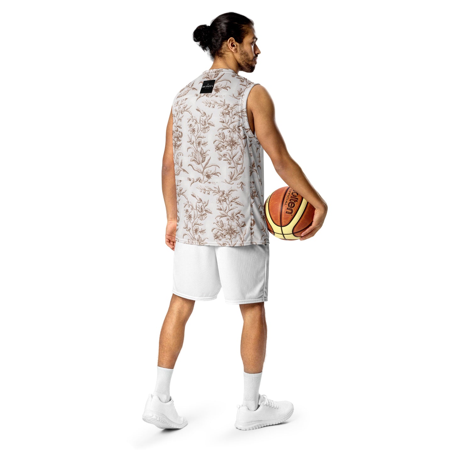 Recycled unisex basketball jersey