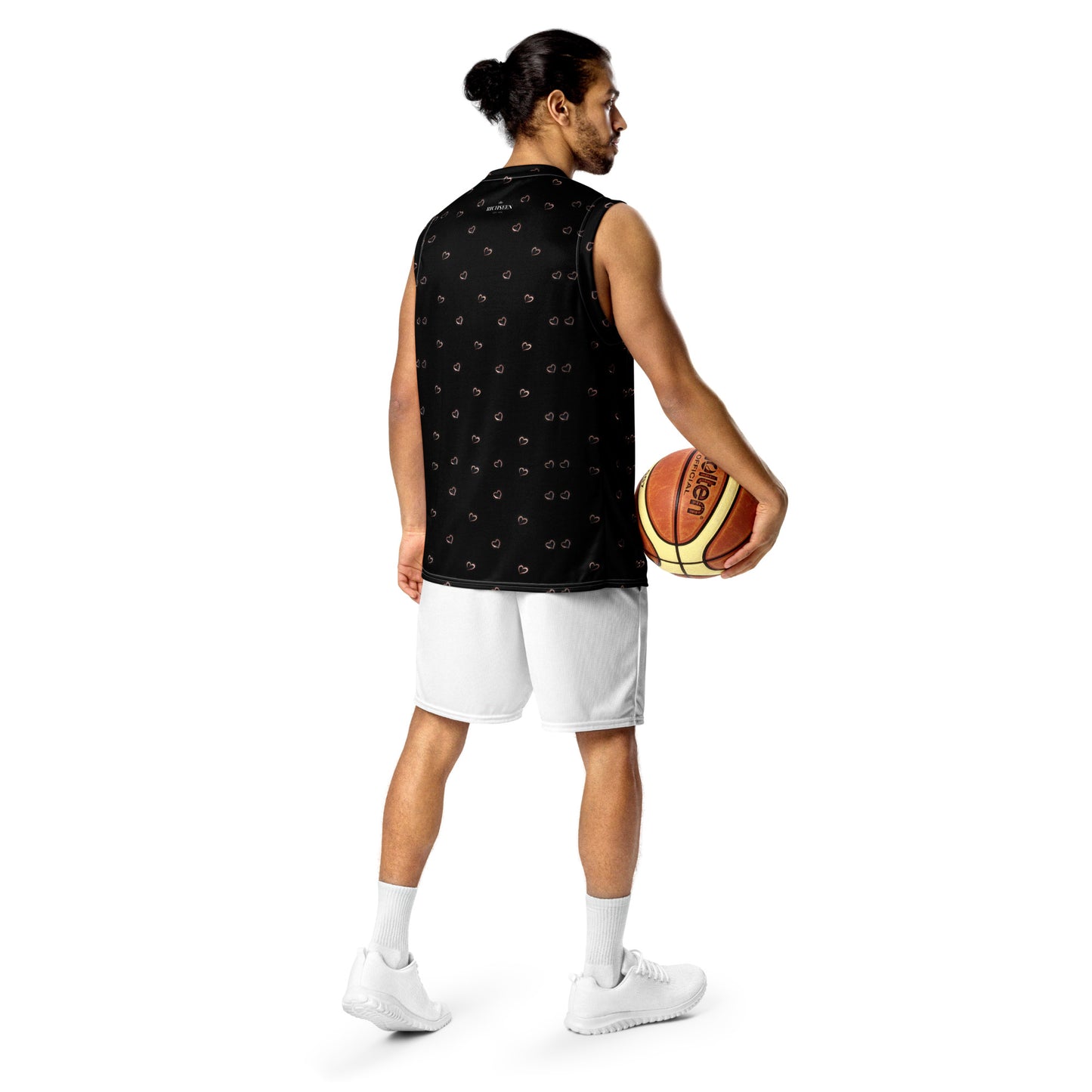 Recycled unisex basketball jersey