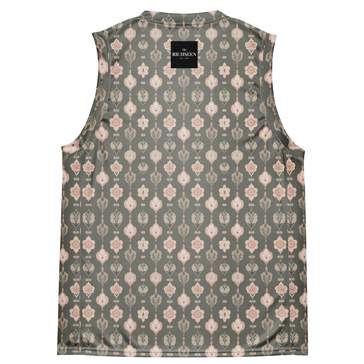 Recycled unisex basketball jersey