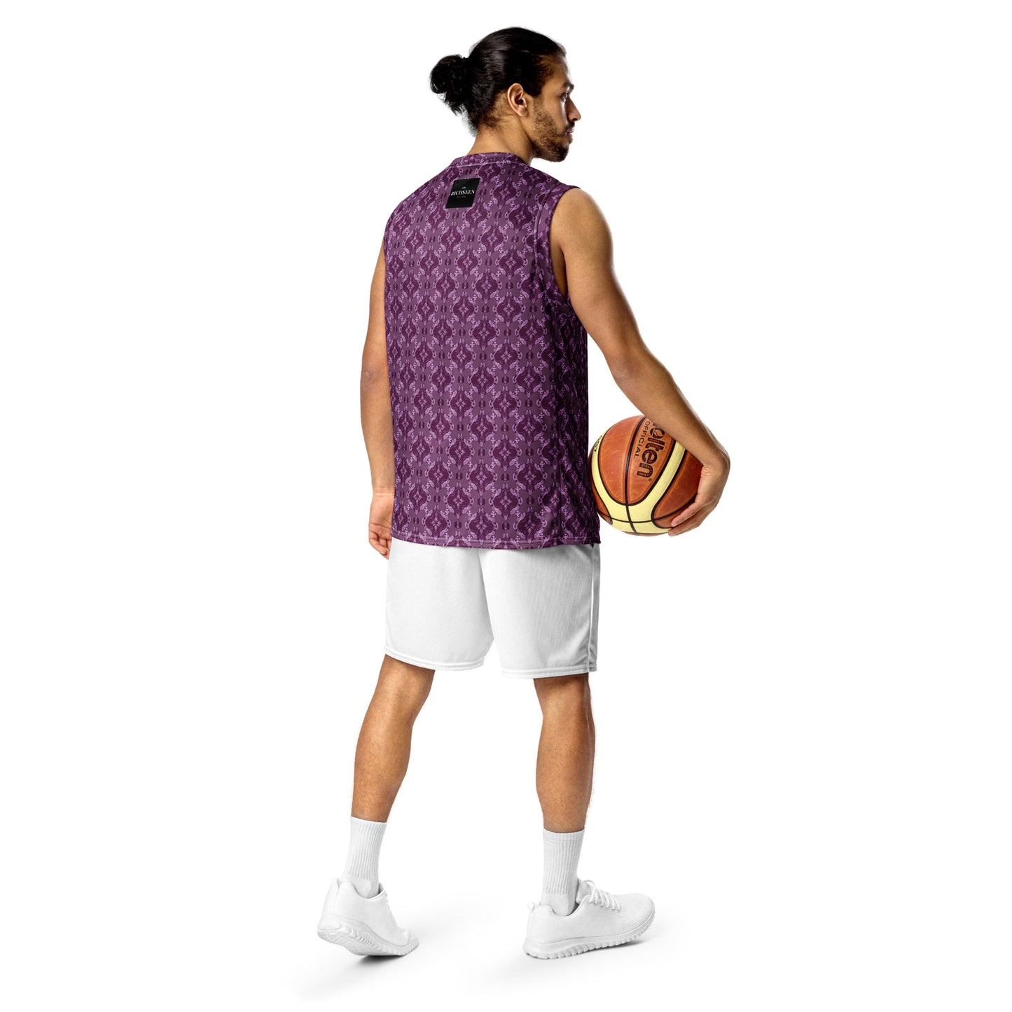 Recycled unisex basketball jersey