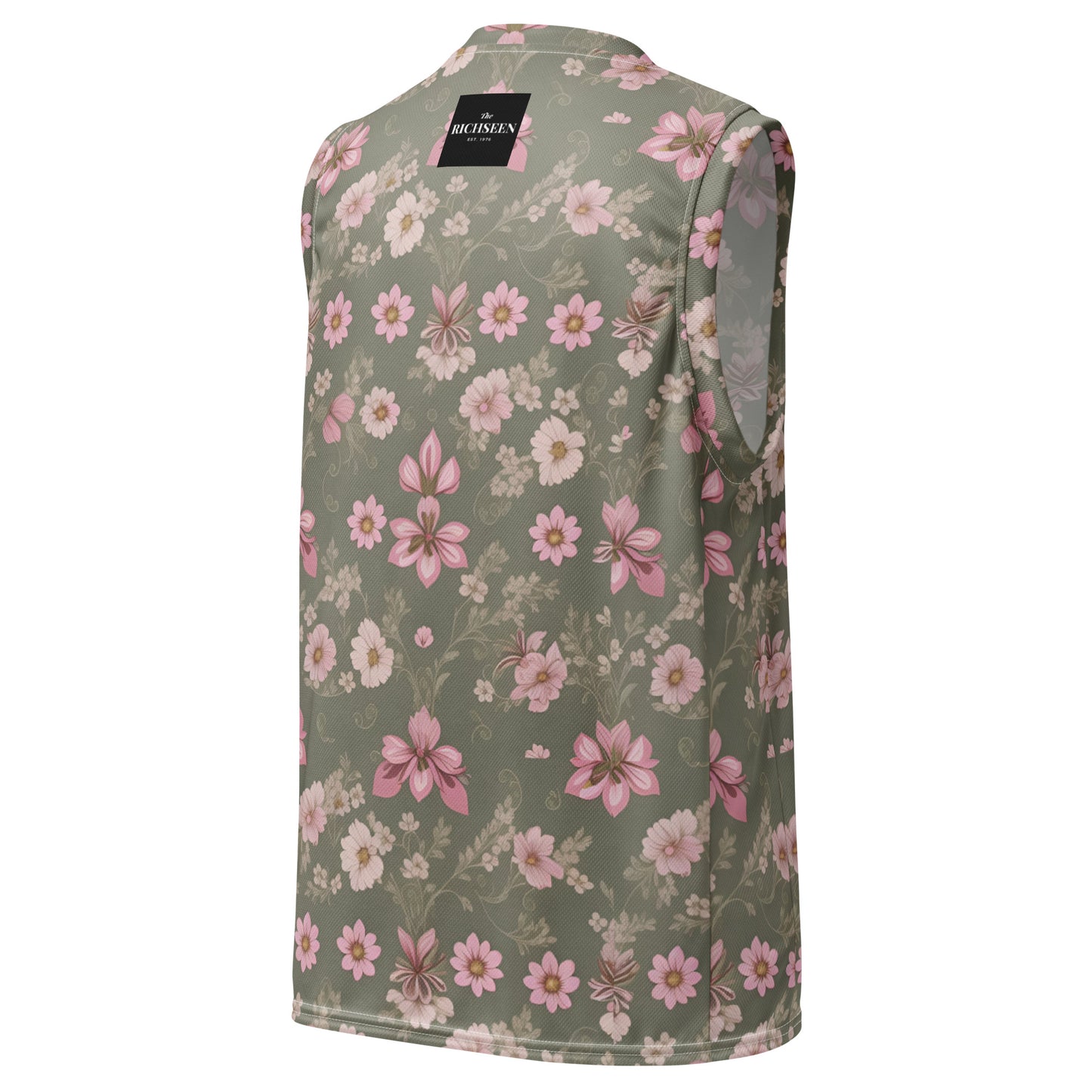 Recycled unisex basketball jersey