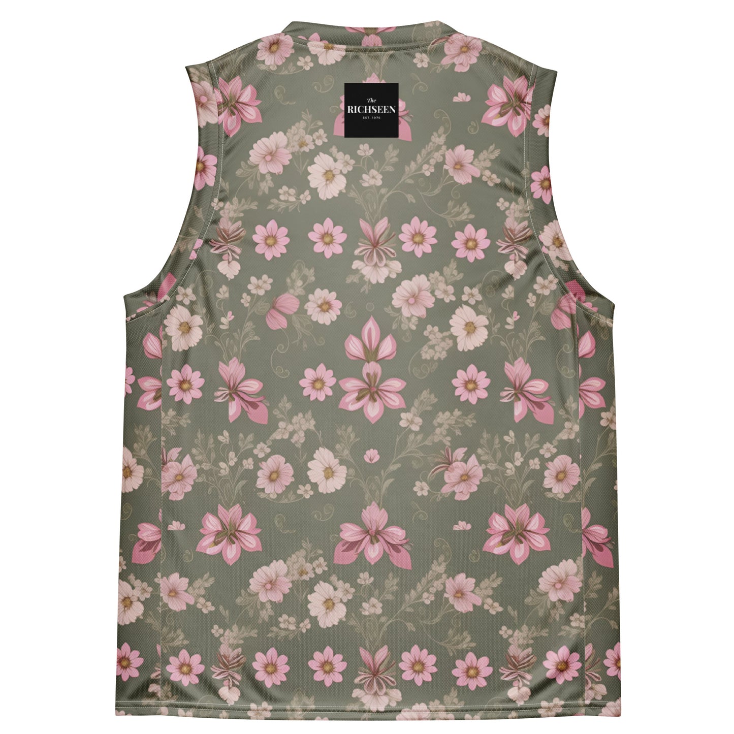 Recycled unisex basketball jersey