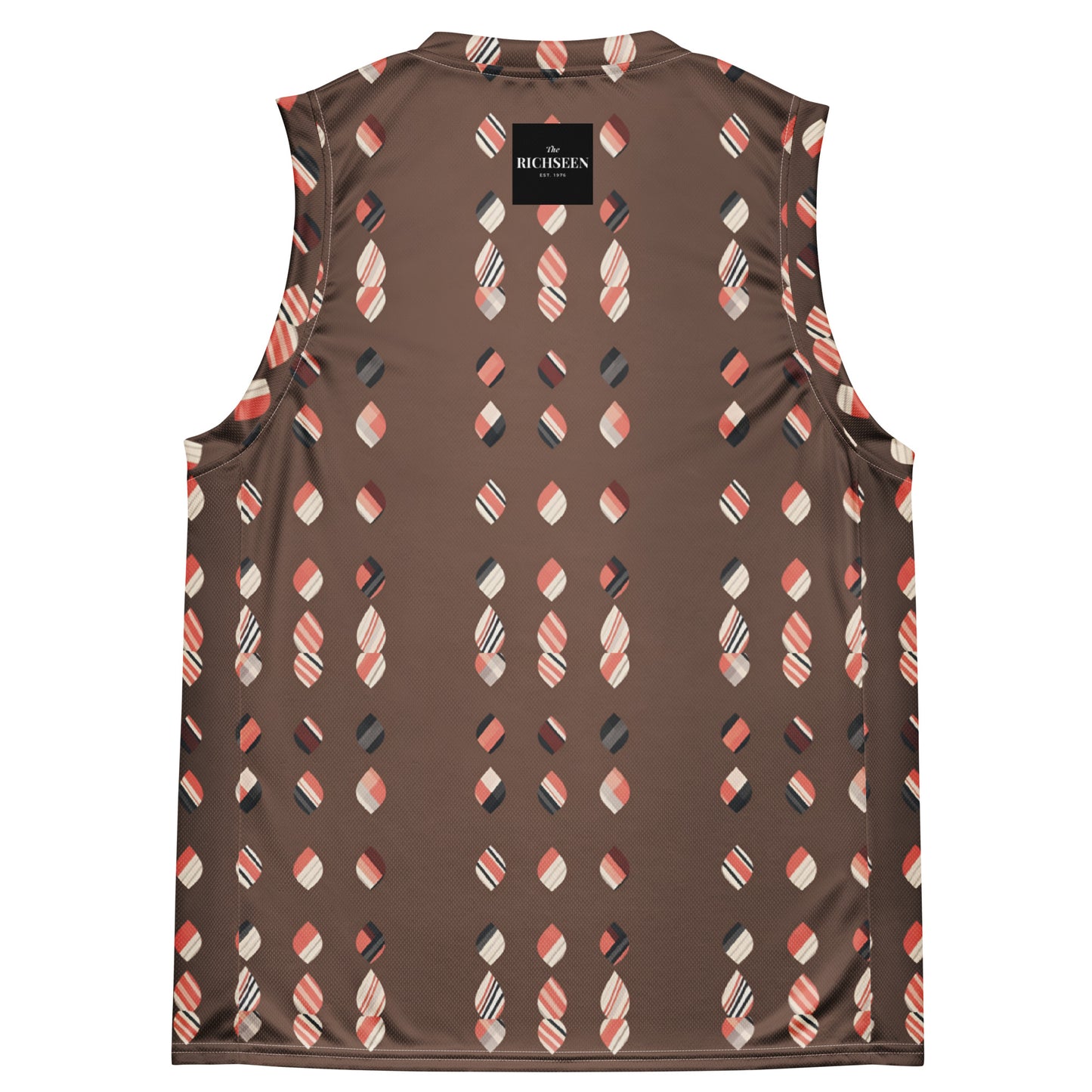 Recycled unisex basketball jersey