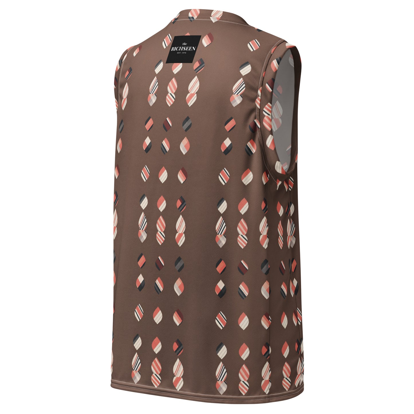 Recycled unisex basketball jersey