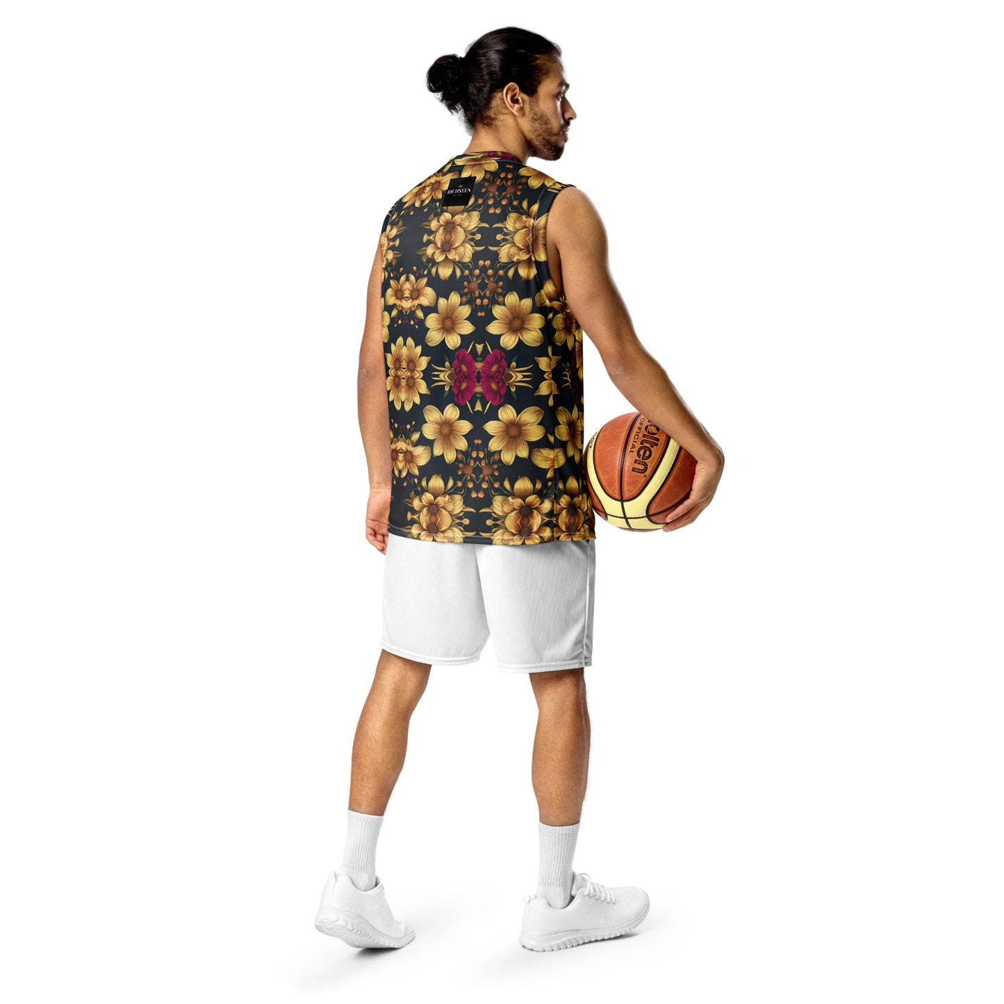 Recycled unisex basketball jersey