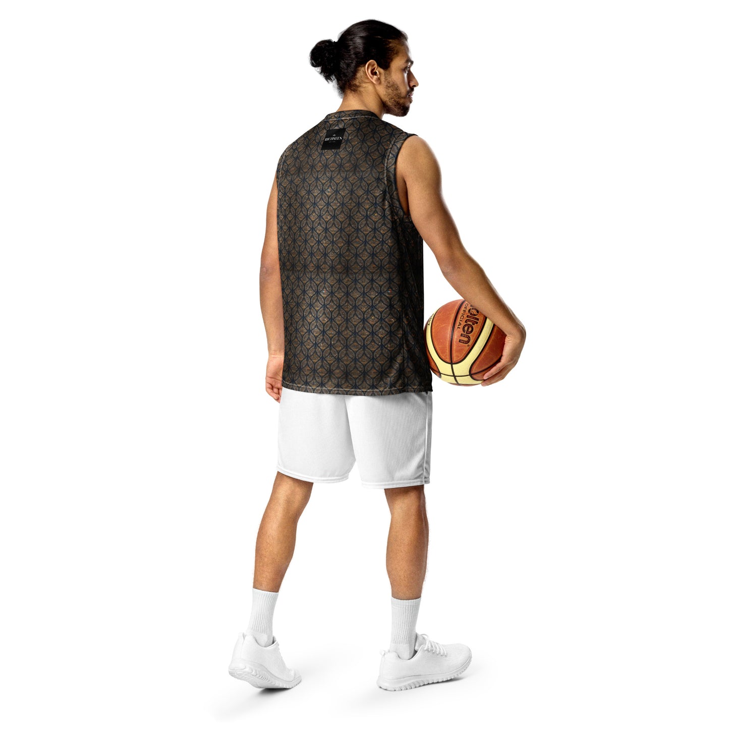 Recycled unisex basketball jersey