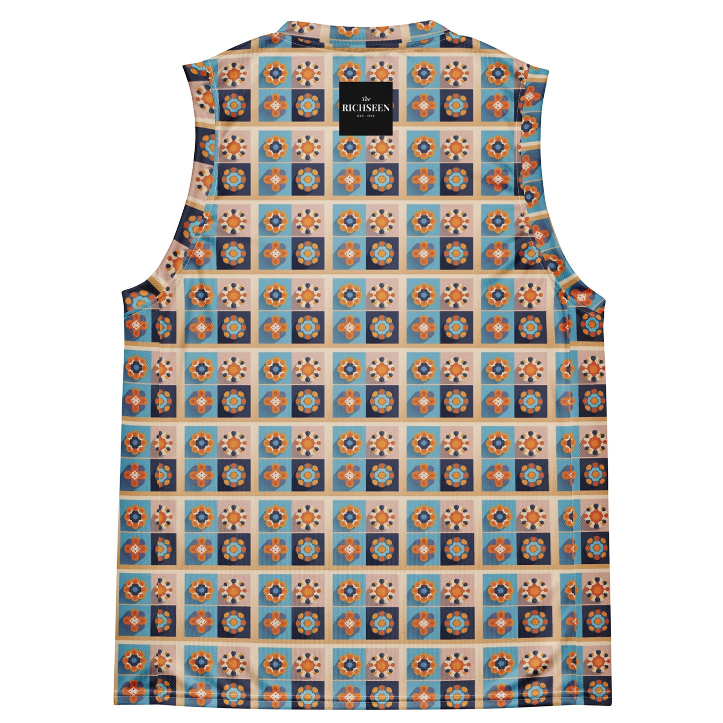 Recycled unisex basketball jersey