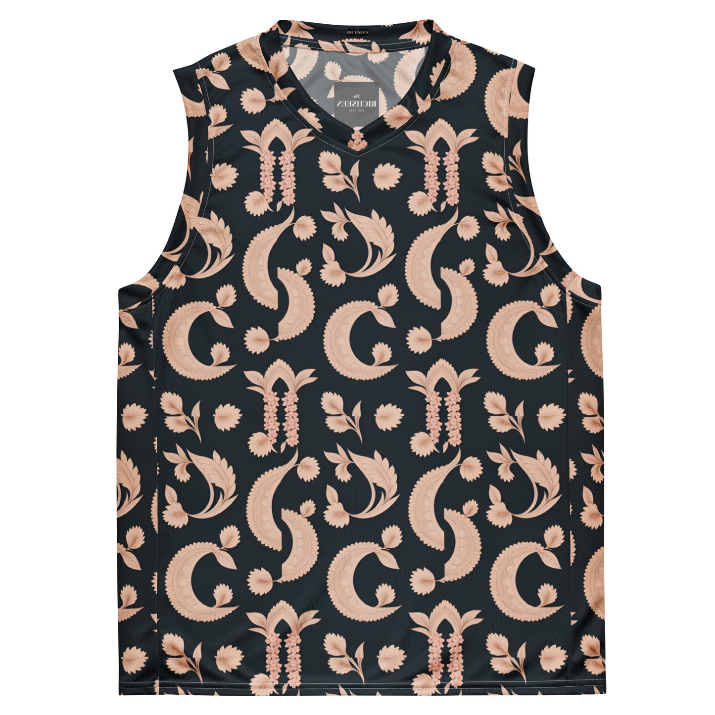 Recycled unisex basketball jersey