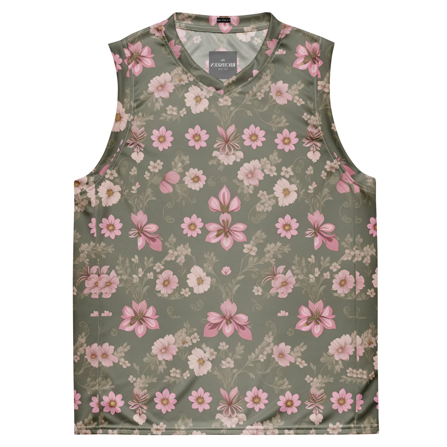 Recycled unisex basketball jersey