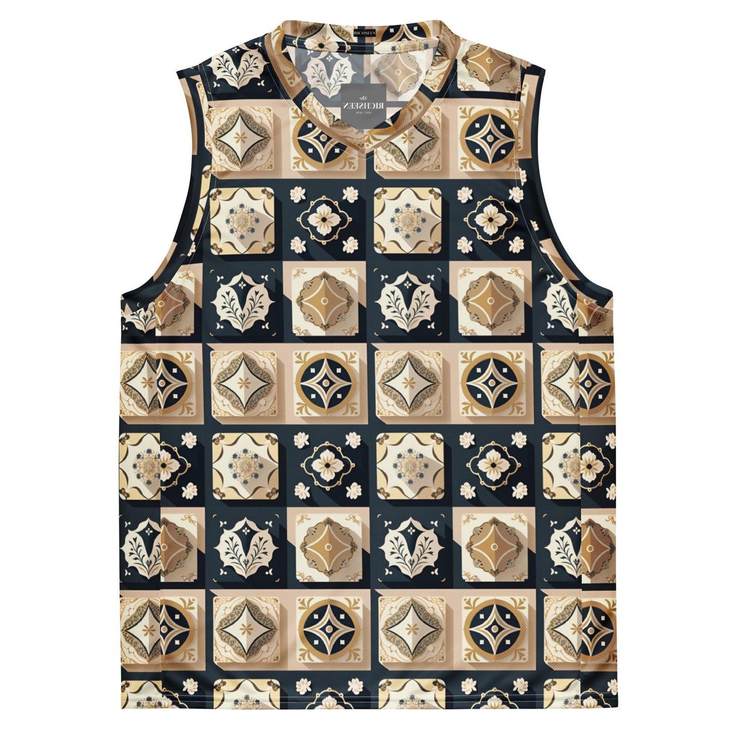 Recycled unisex basketball jersey