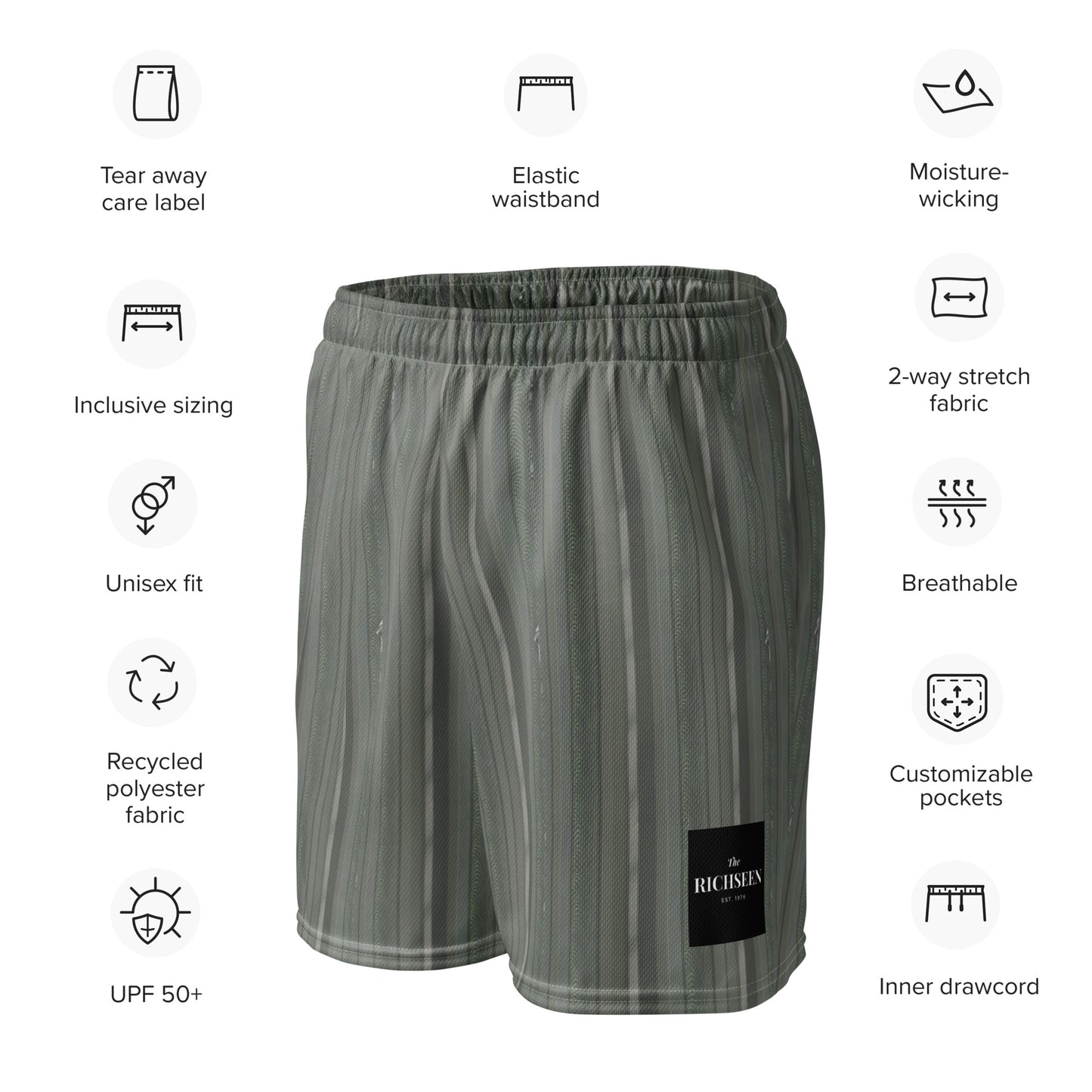 Unisex mesh shorts