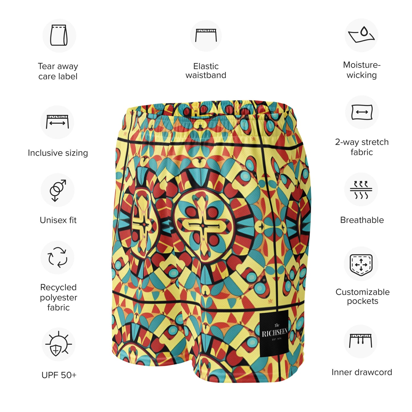 Unisex mesh shorts