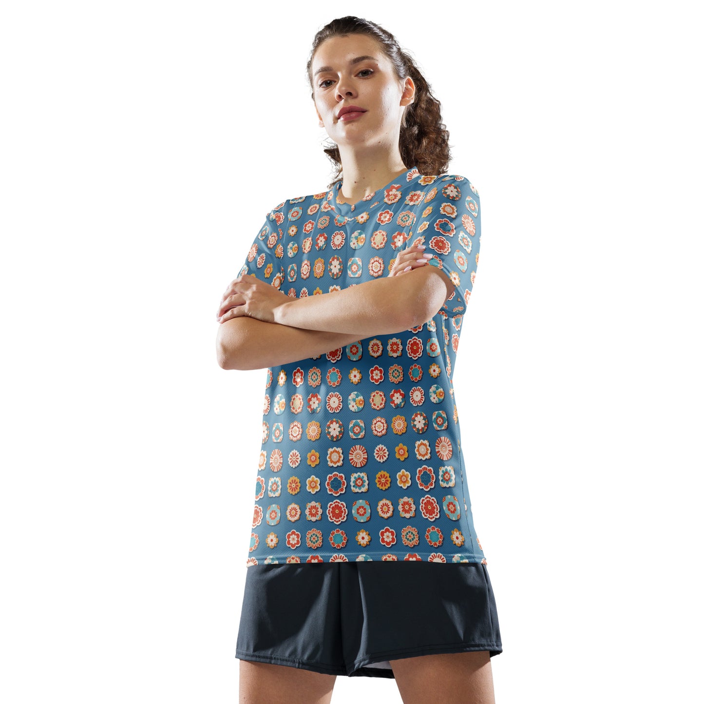 Recycled unisex sports jersey