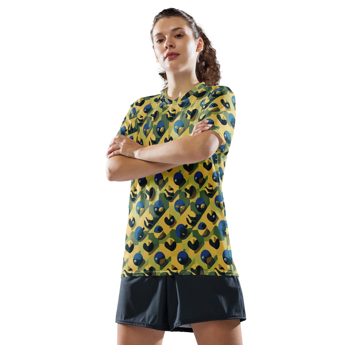 Recycled unisex sports jersey