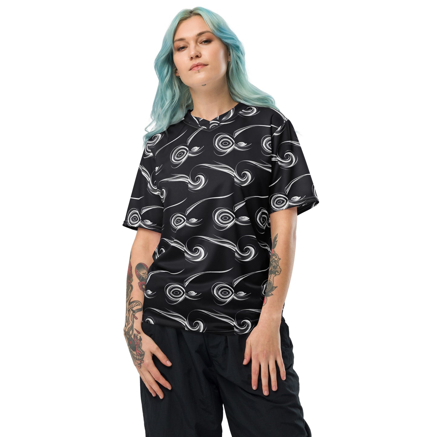 Recycled unisex sports jersey