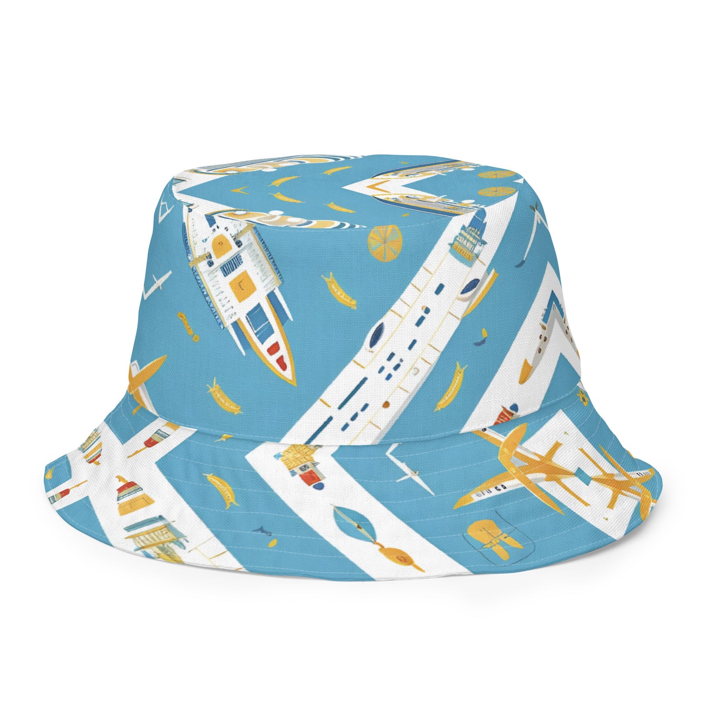 Reversible bucket hat