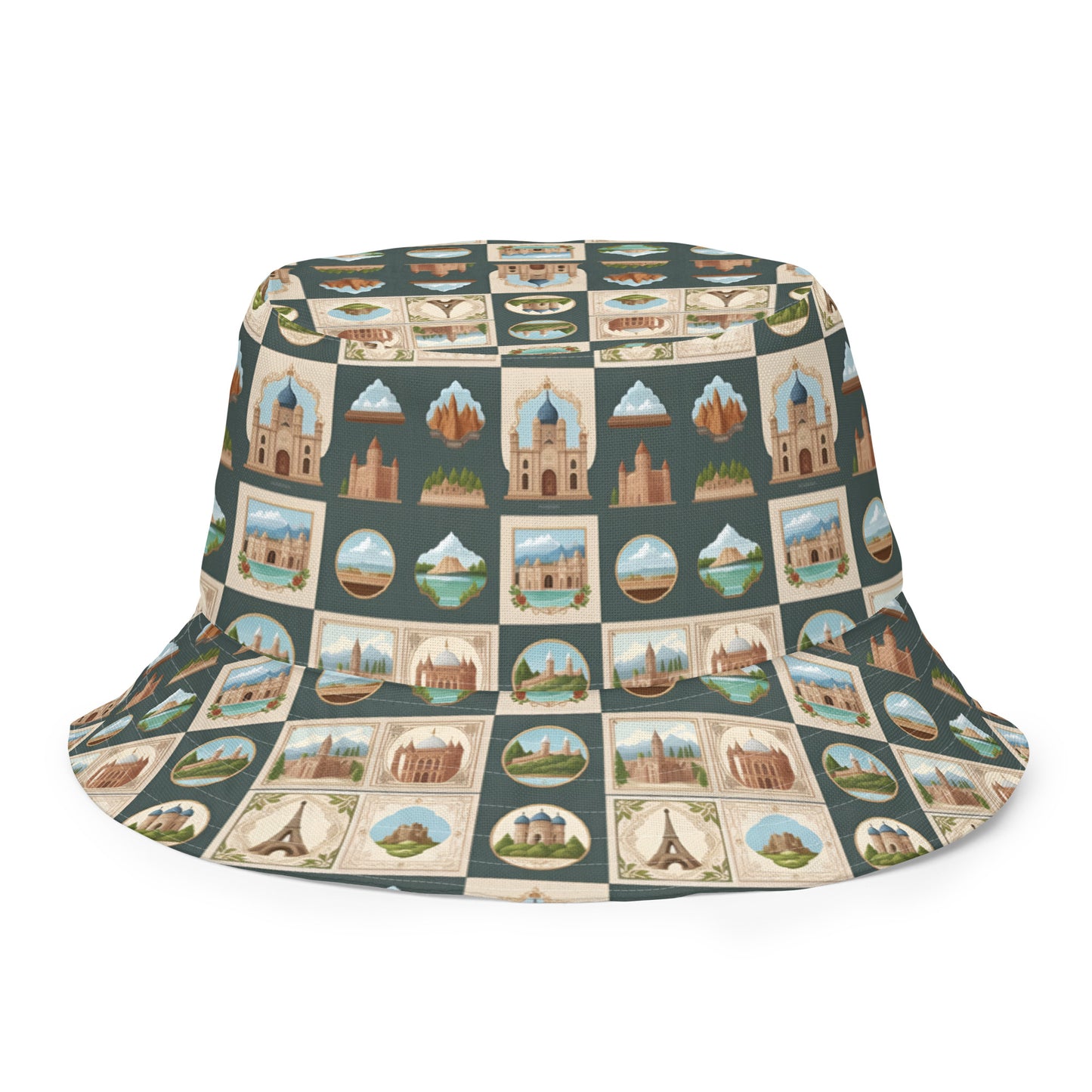 Reversible bucket hat