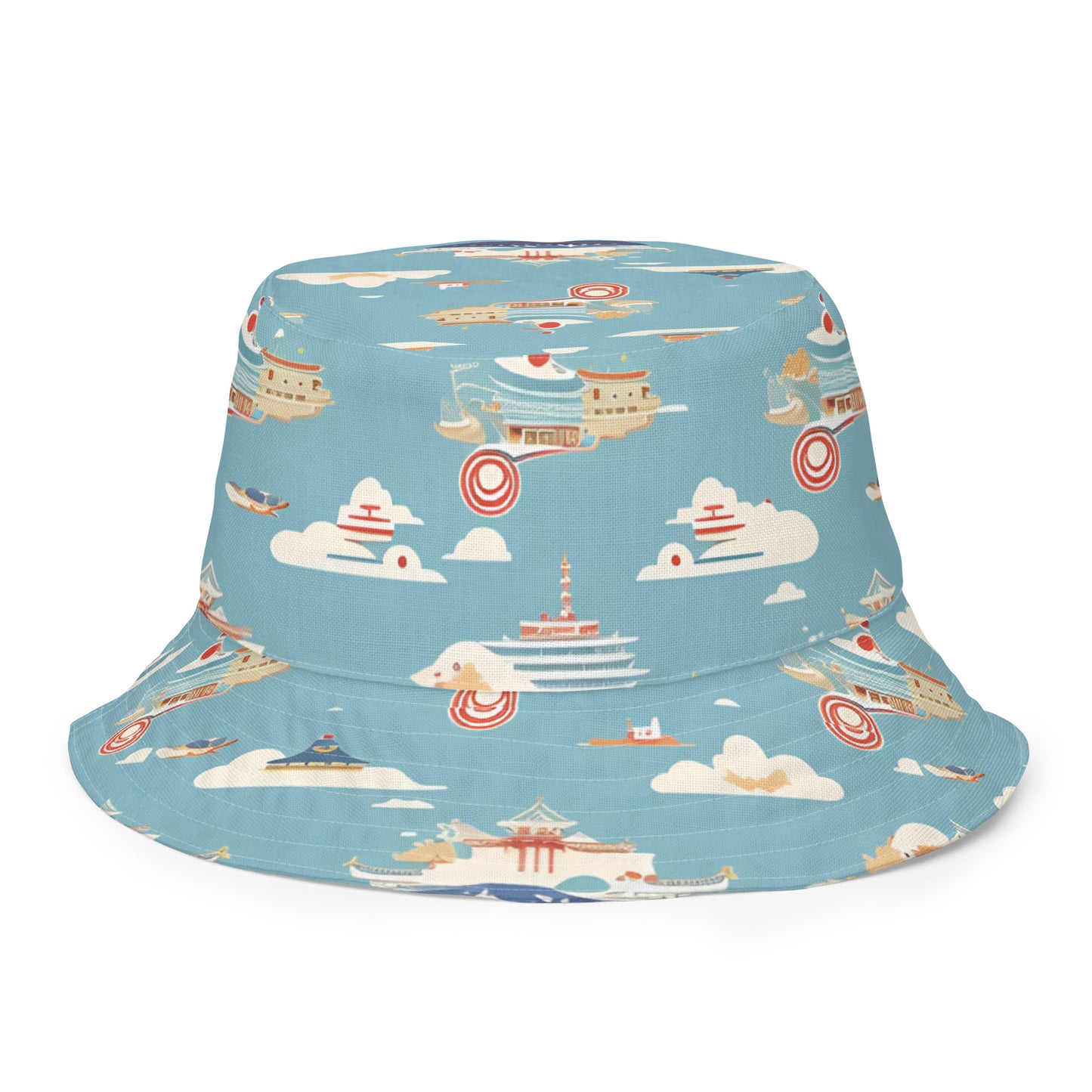 Reversible bucket hat