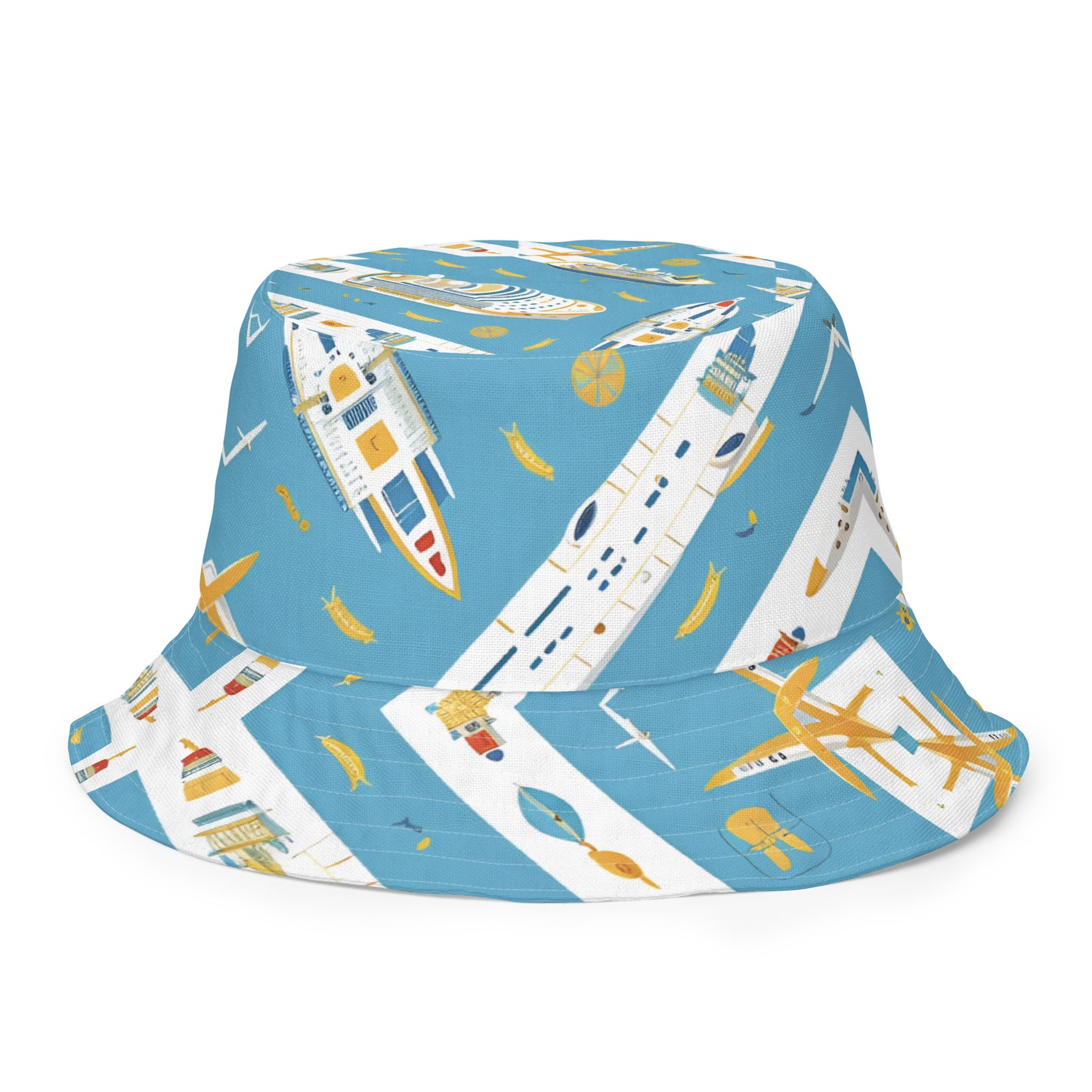 Reversible bucket hat