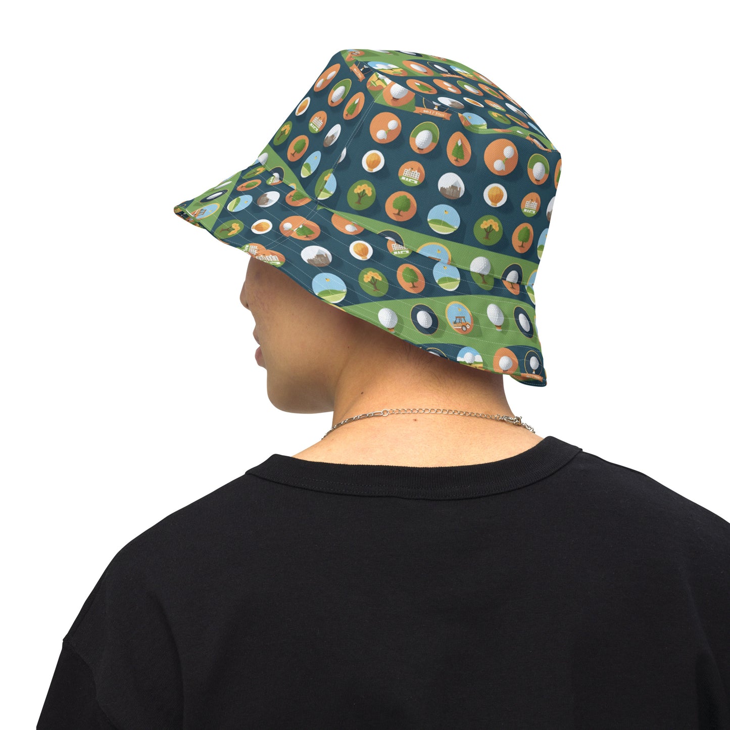 Reversible bucket hat