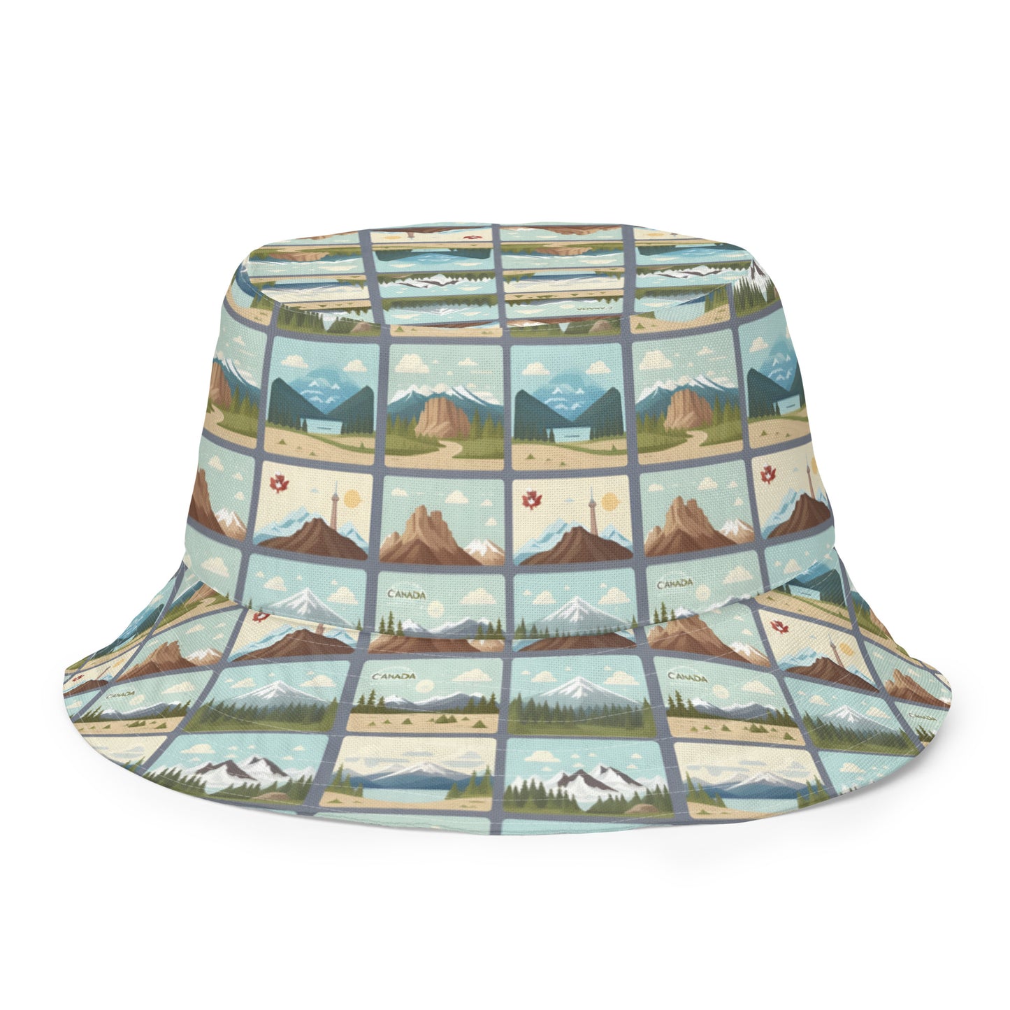 Reversible bucket hat