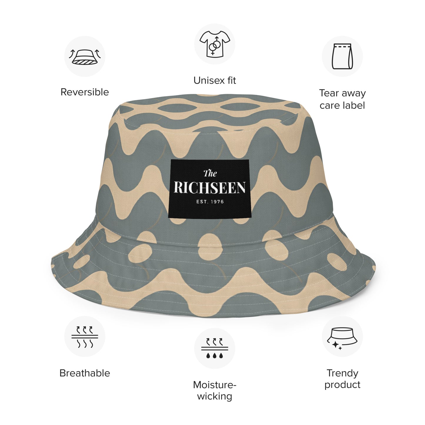 Reversible bucket hat