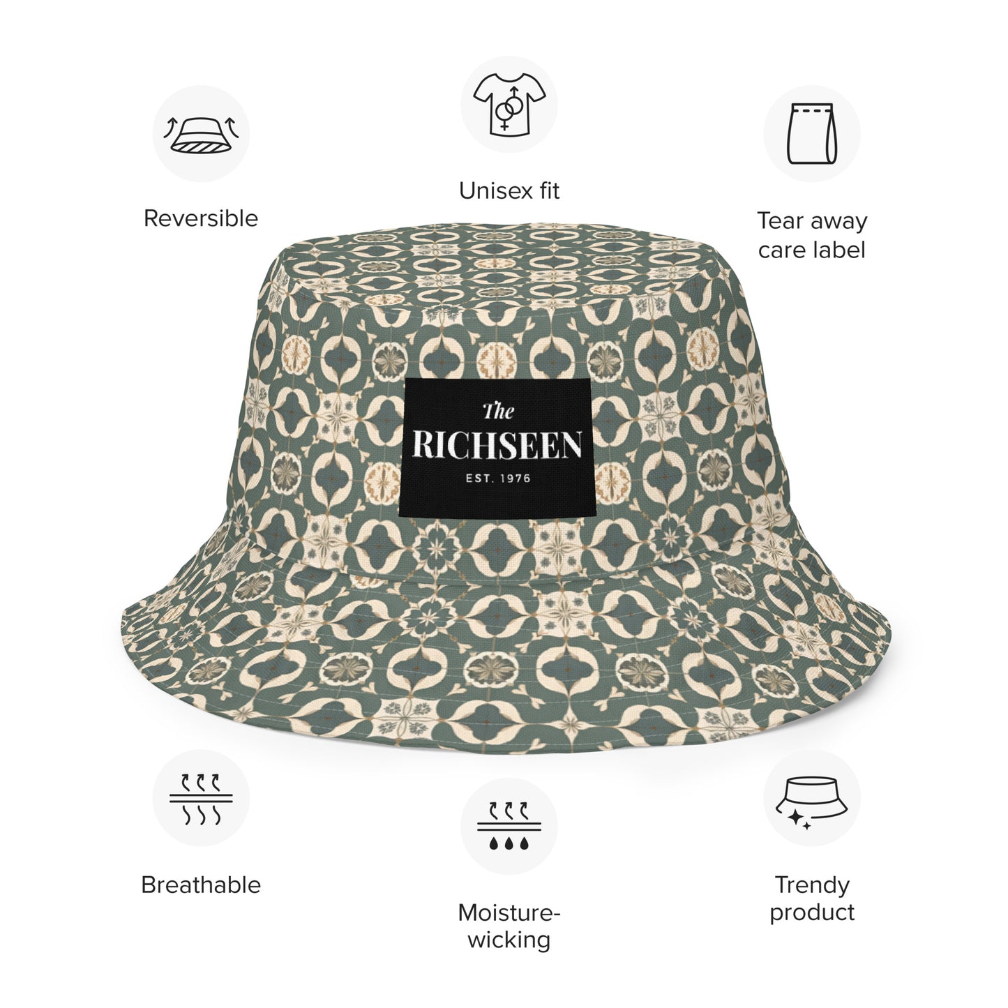 Reversible bucket hat