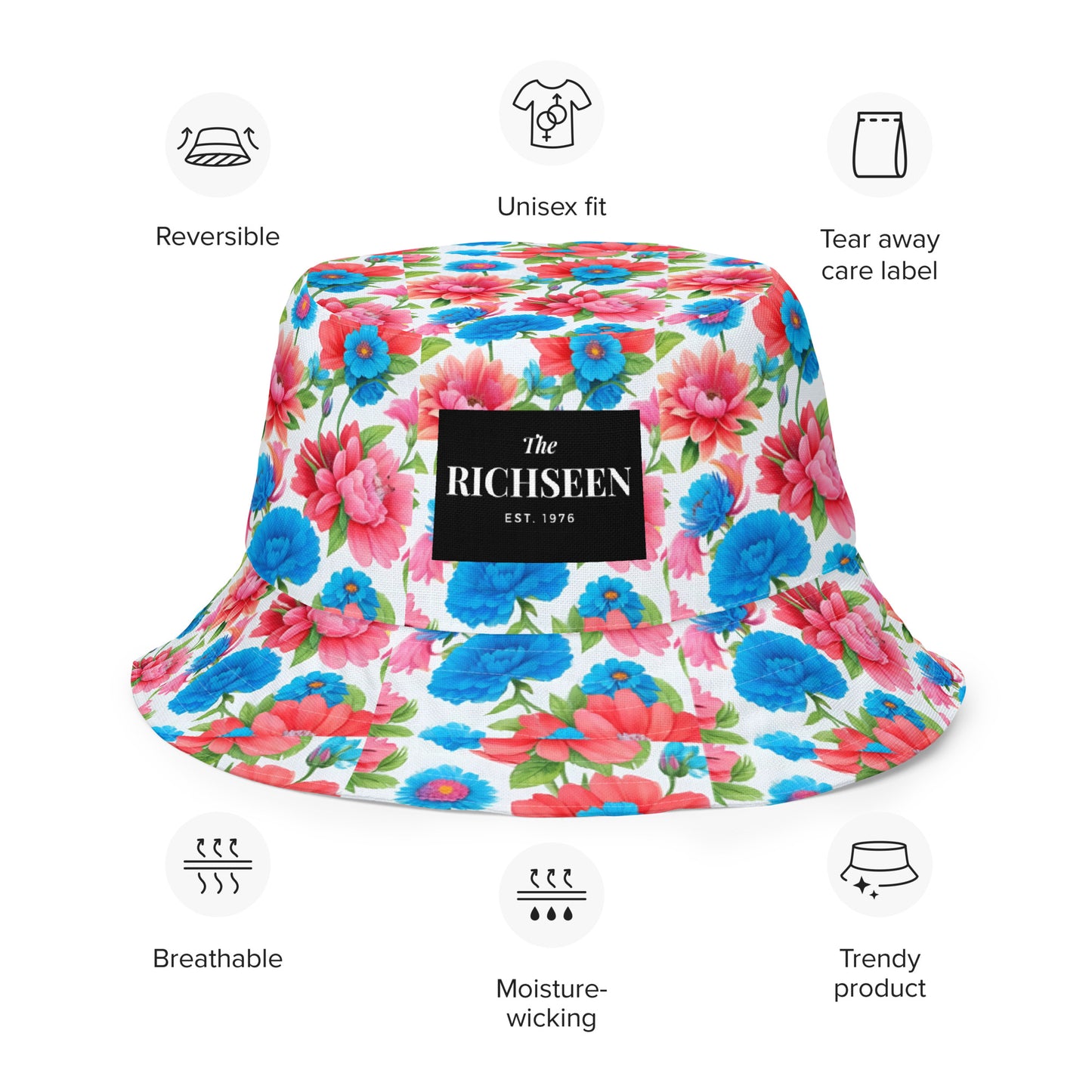 Reversible bucket hat