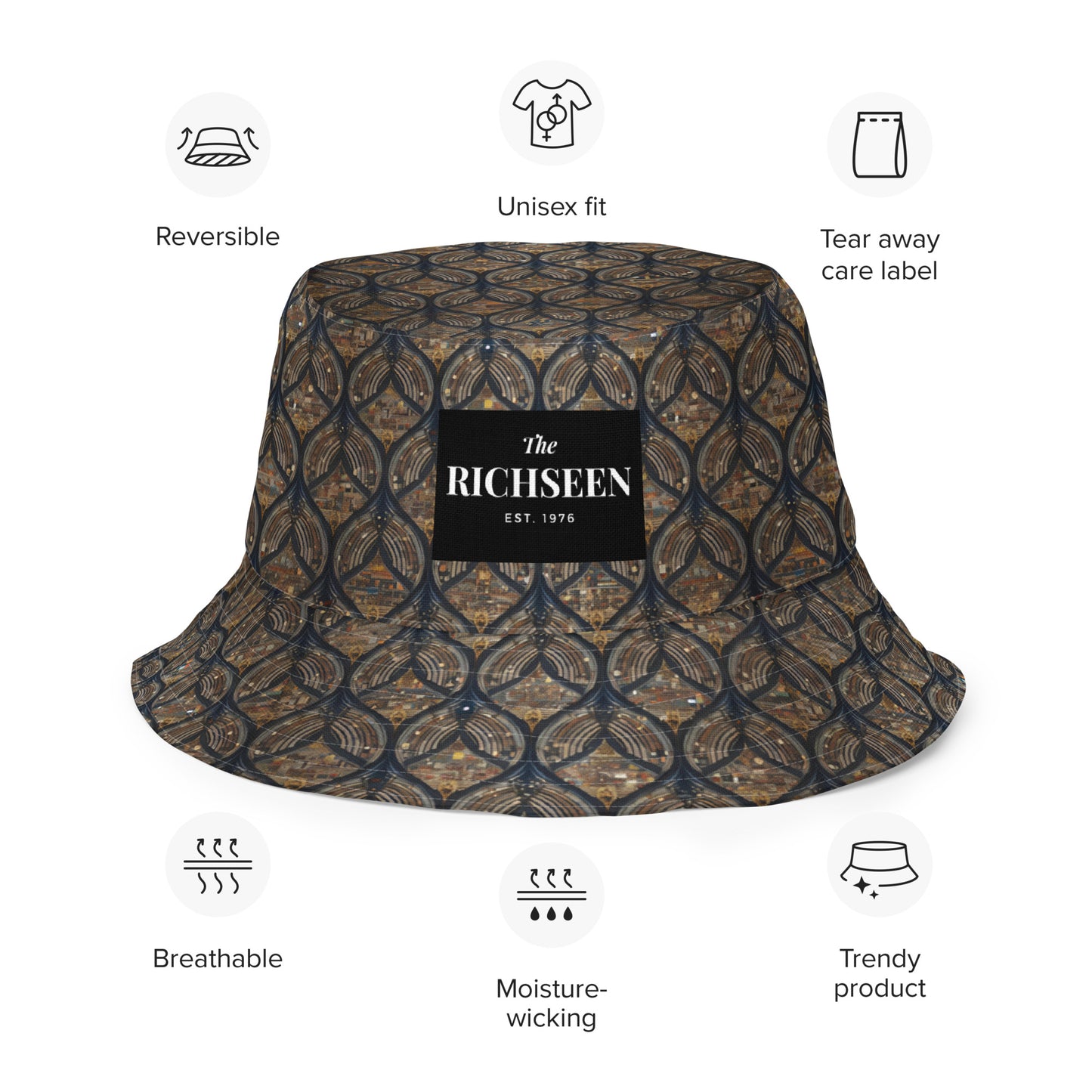 Reversible bucket hat