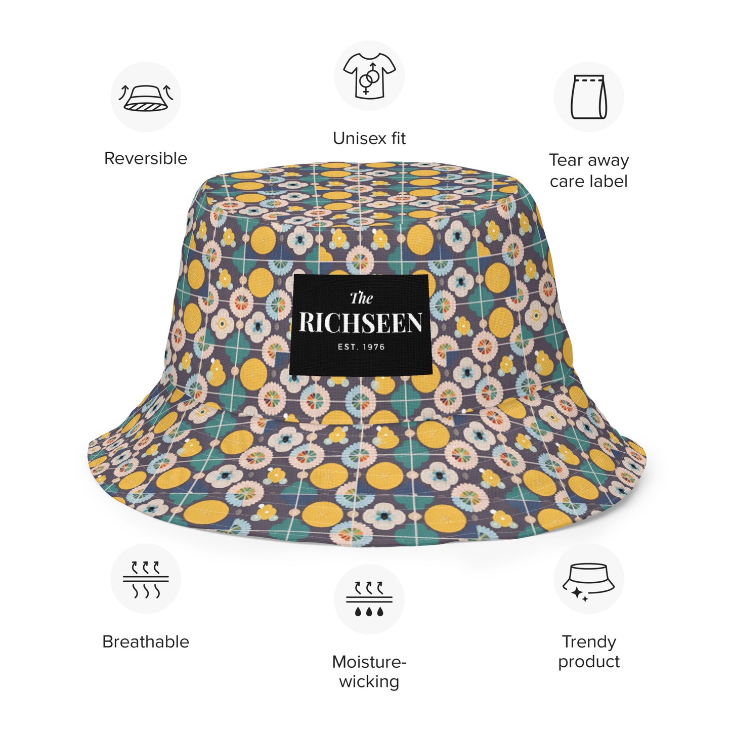 Reversible bucket hat