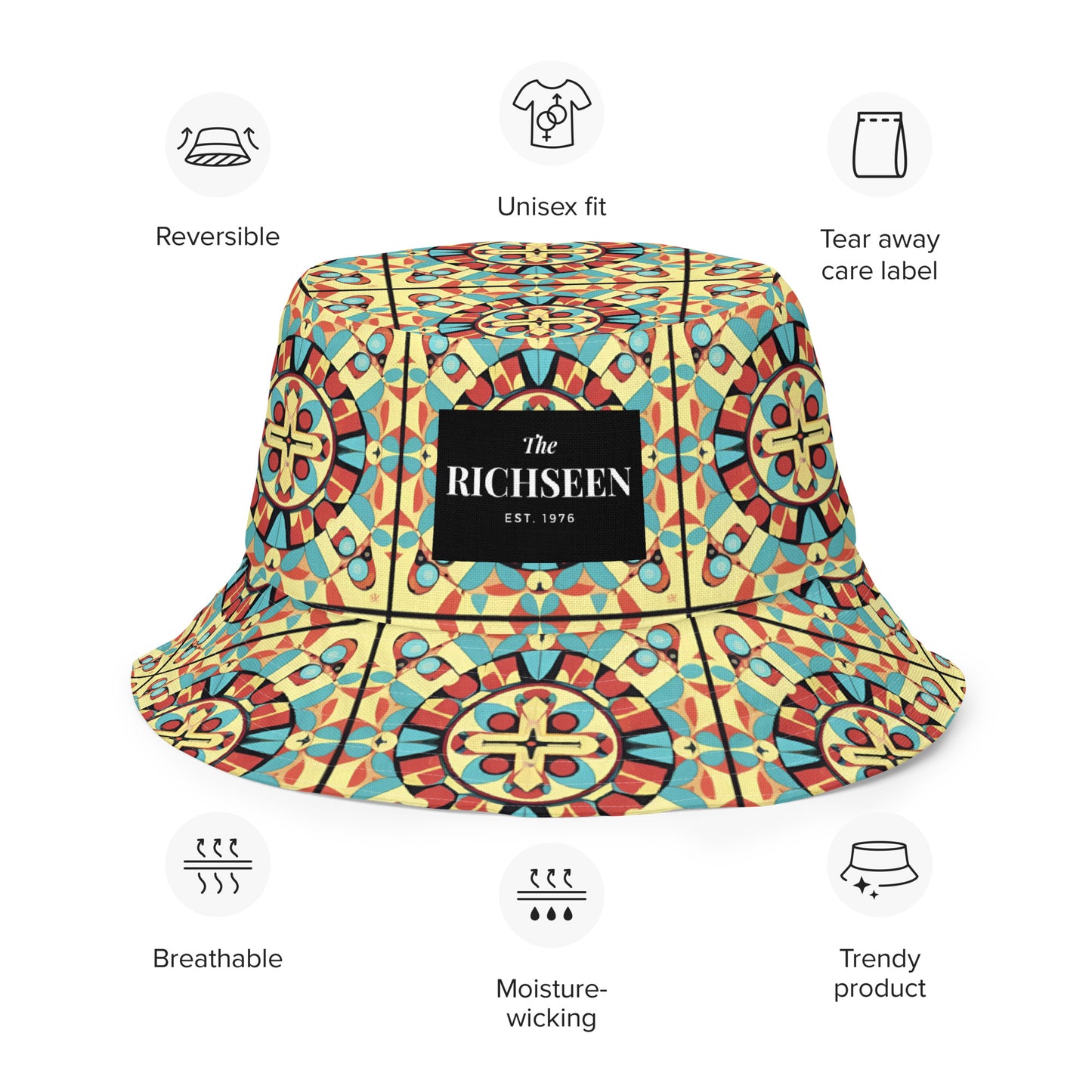 Reversible bucket hat