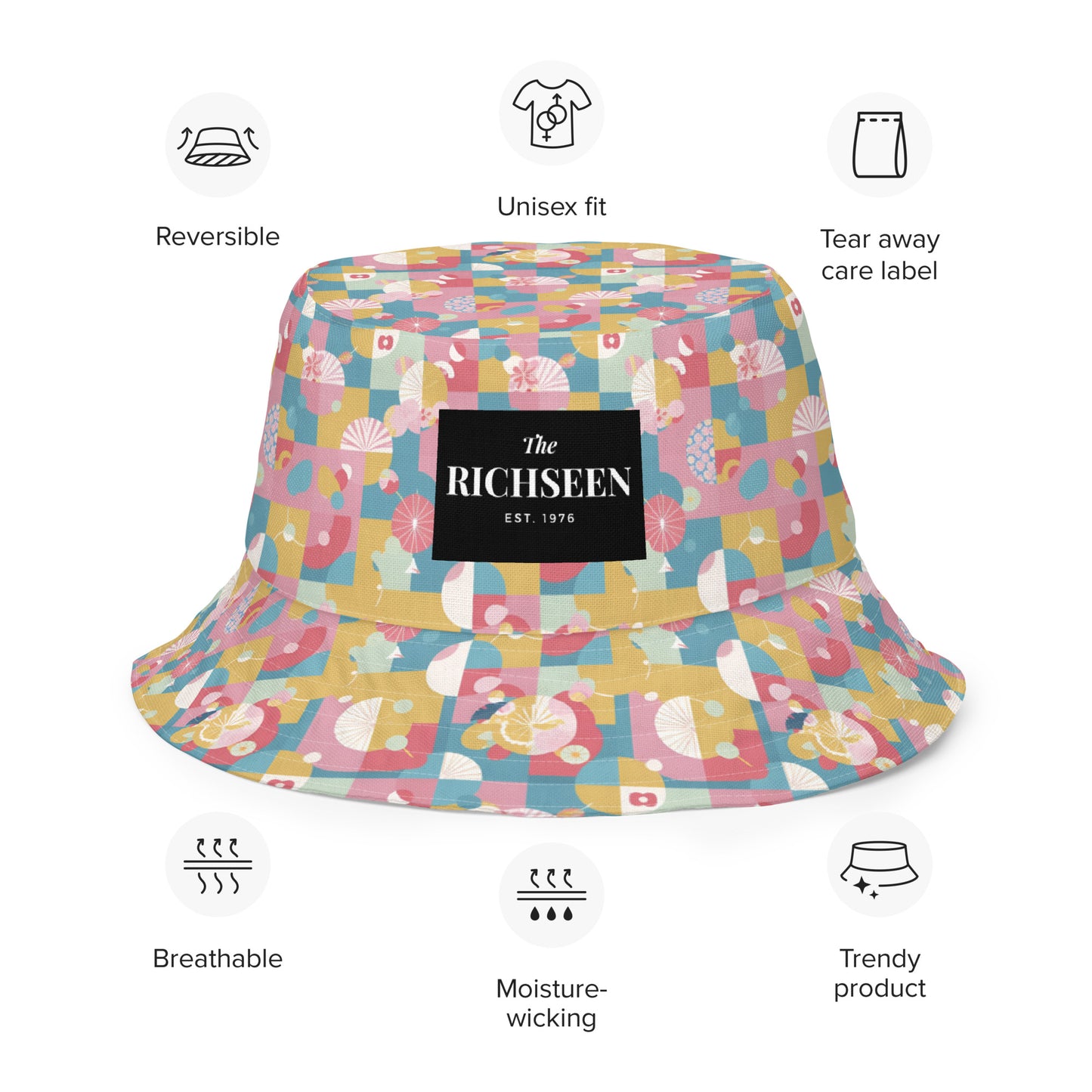 Reversible bucket hat