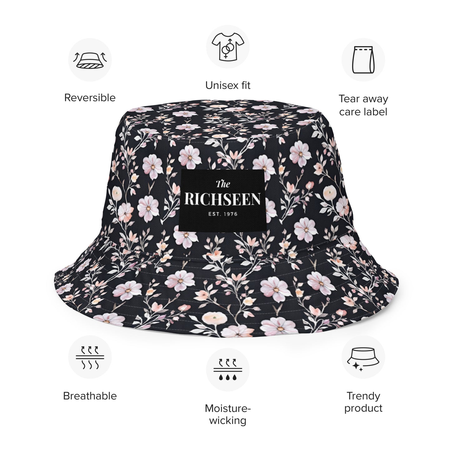 Reversible bucket hat