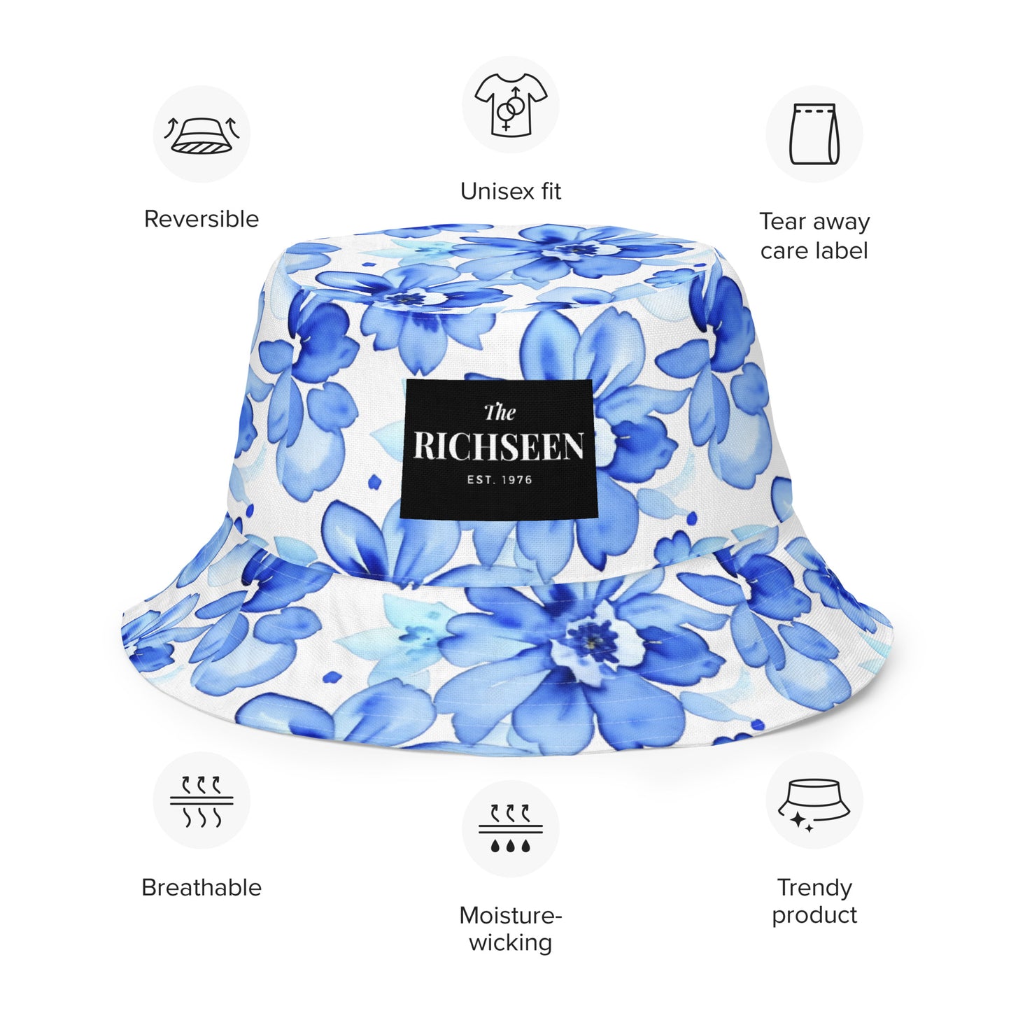 Reversible bucket hat