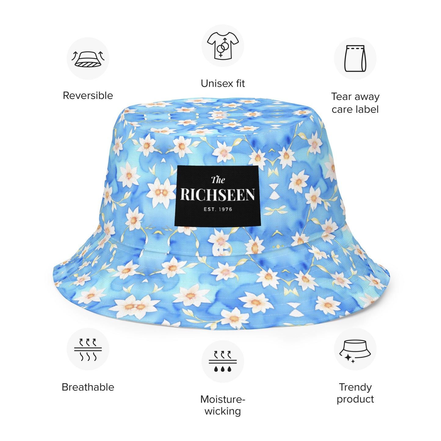 Reversible bucket hat