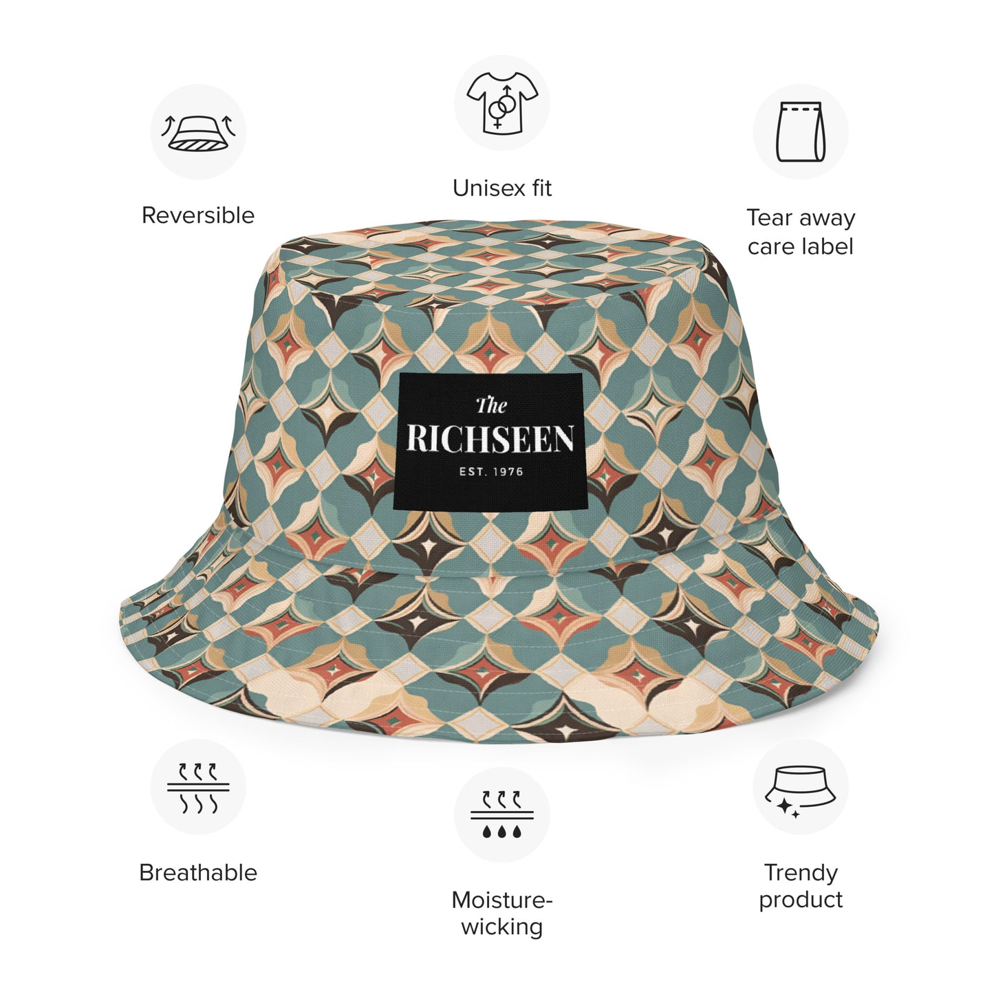 Reversible bucket hat