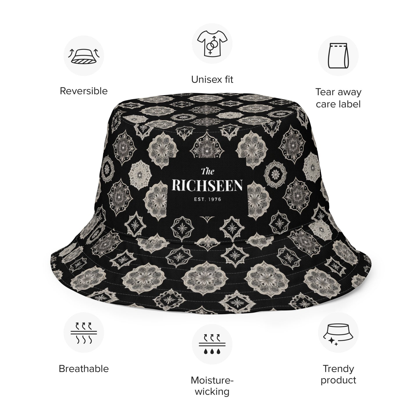 Reversible bucket hat