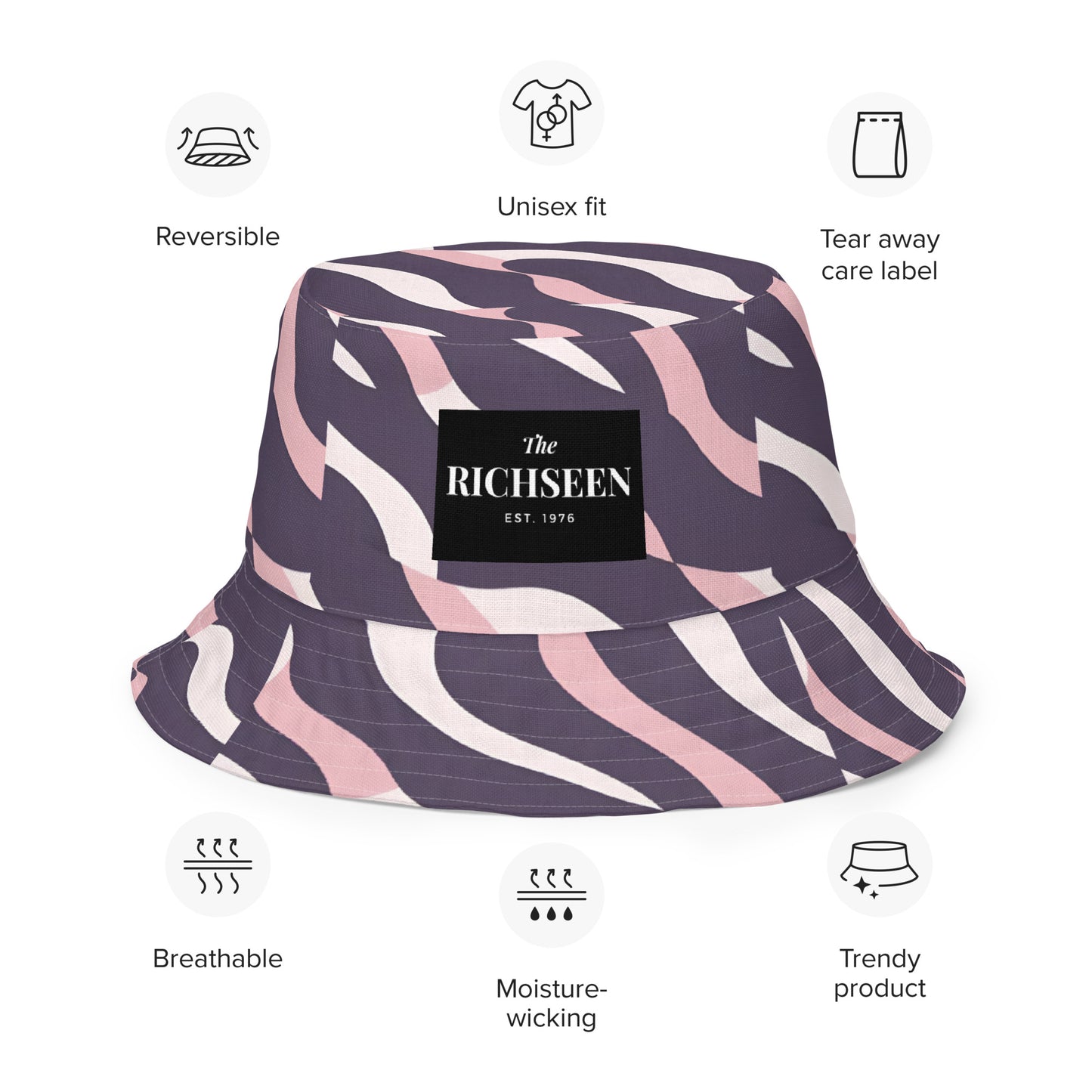 Reversible bucket hat