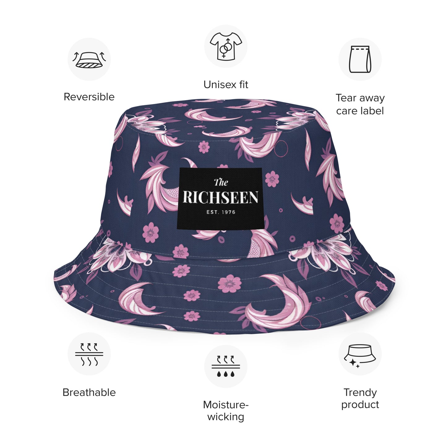 Reversible bucket hat