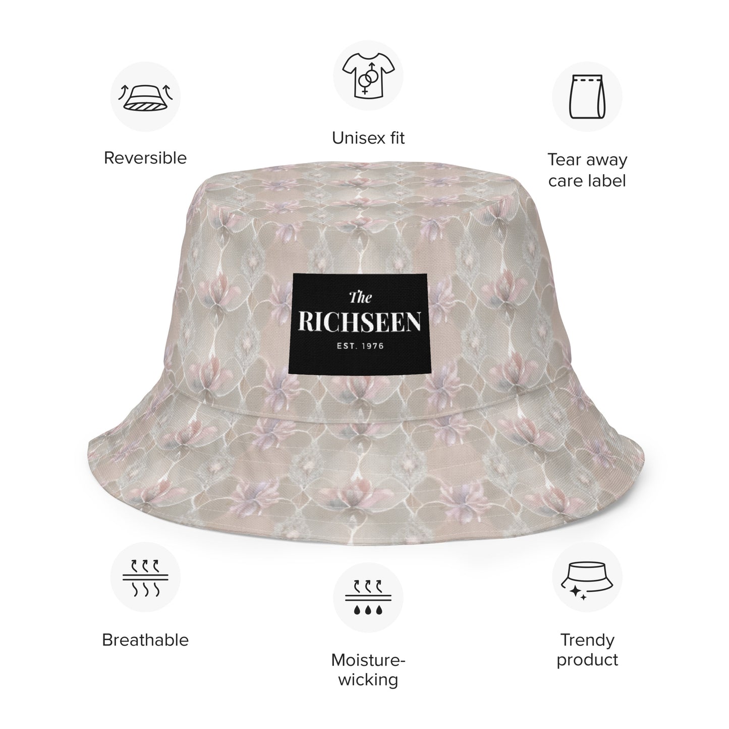 Reversible bucket hat