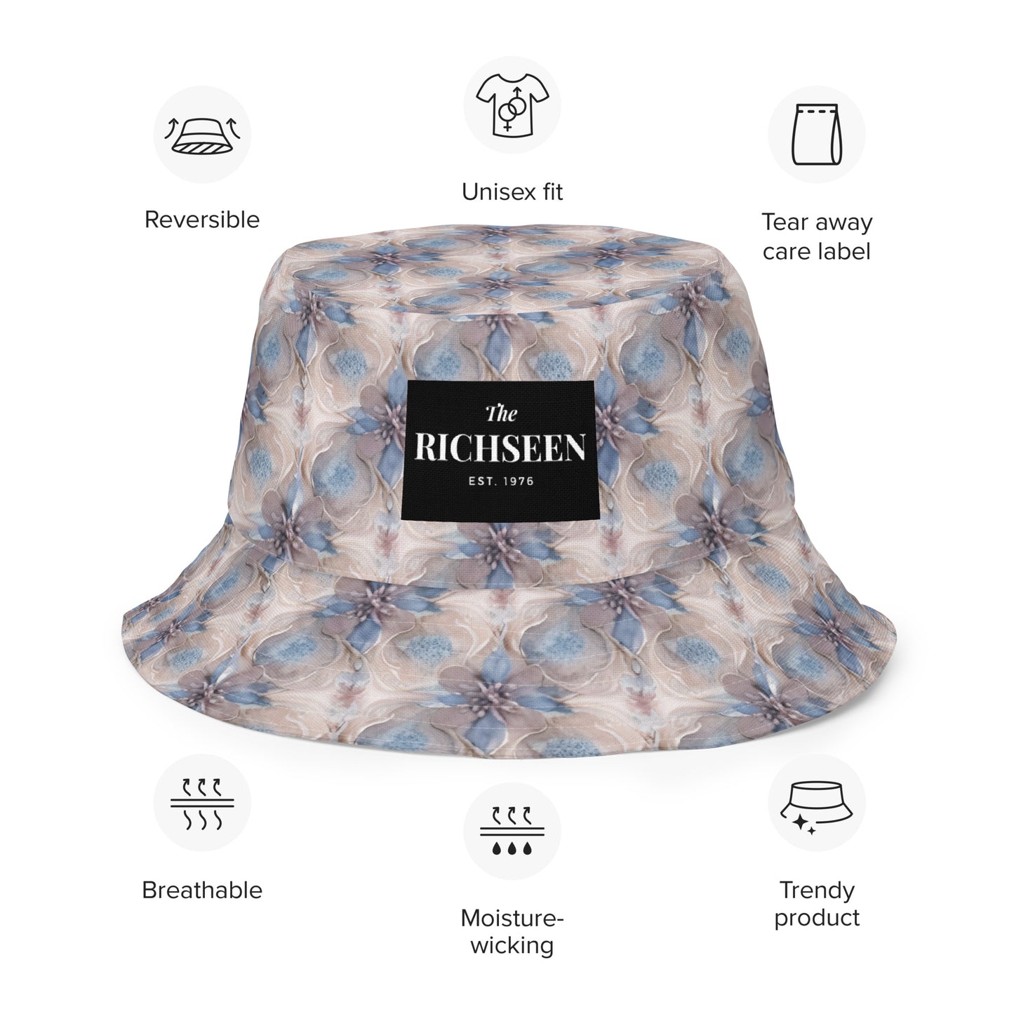 Reversible bucket hat