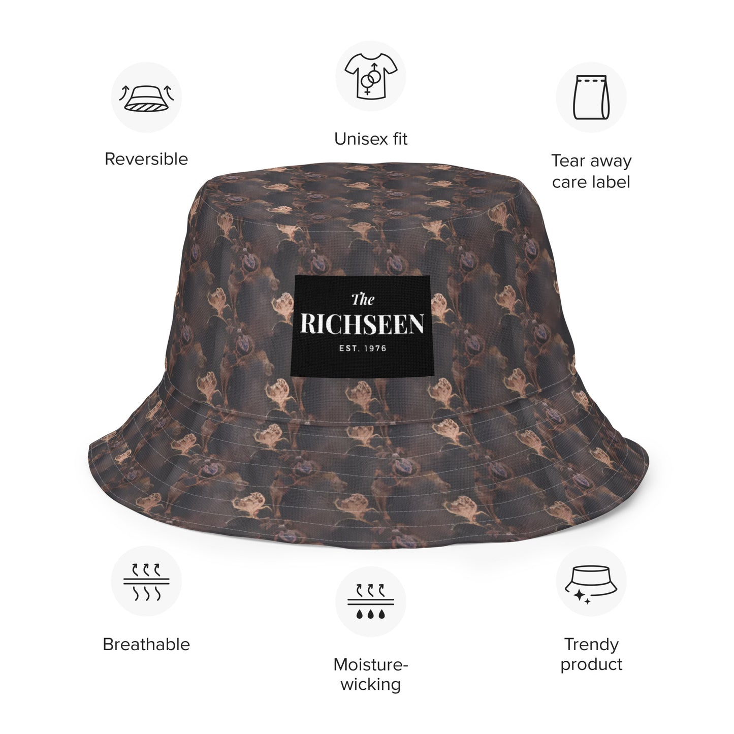 Reversible bucket hat