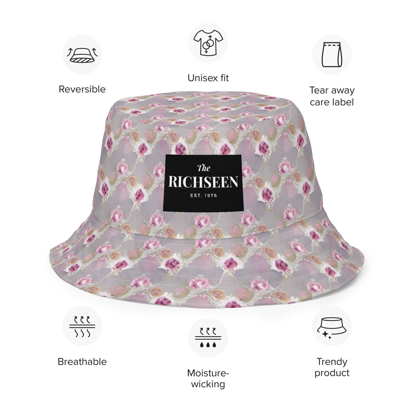 Reversible bucket hat