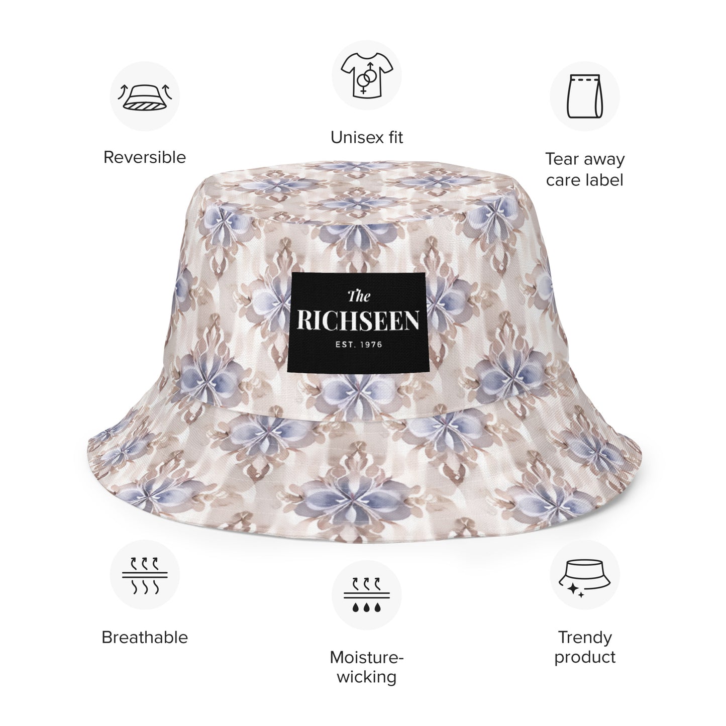 Reversible bucket hat