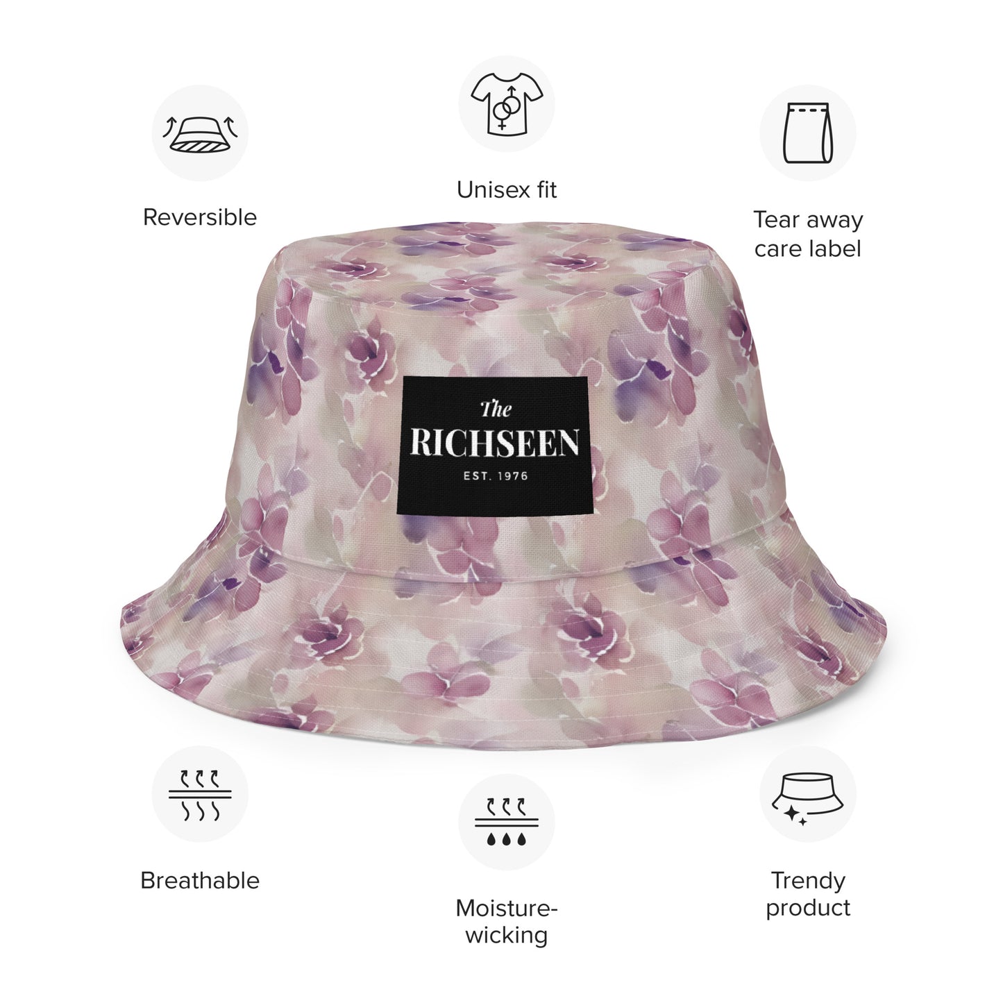 Reversible bucket hat