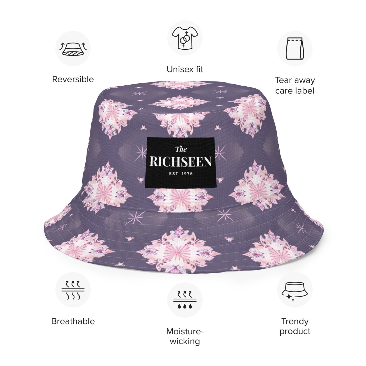 Reversible bucket hat