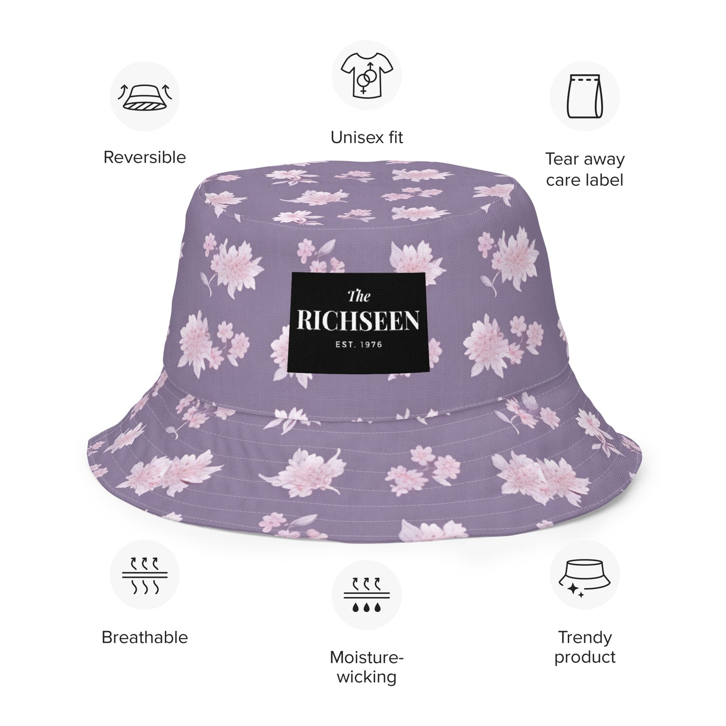 Reversible bucket hat