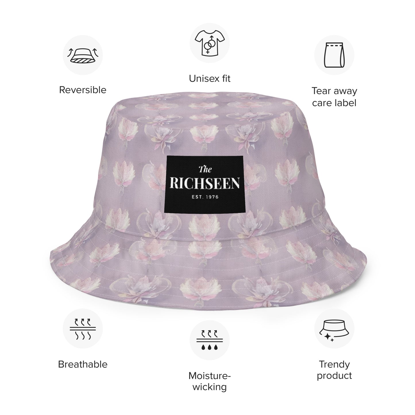 Reversible bucket hat