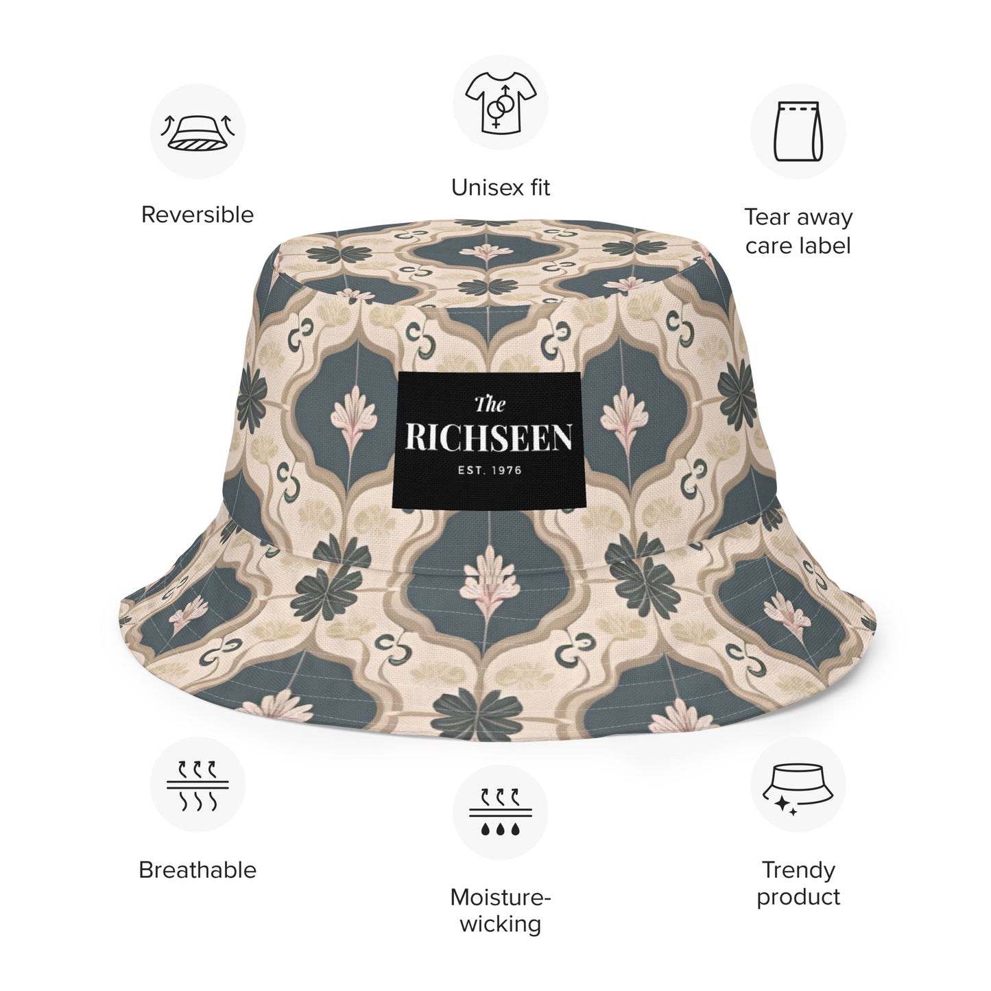 Reversible bucket hat